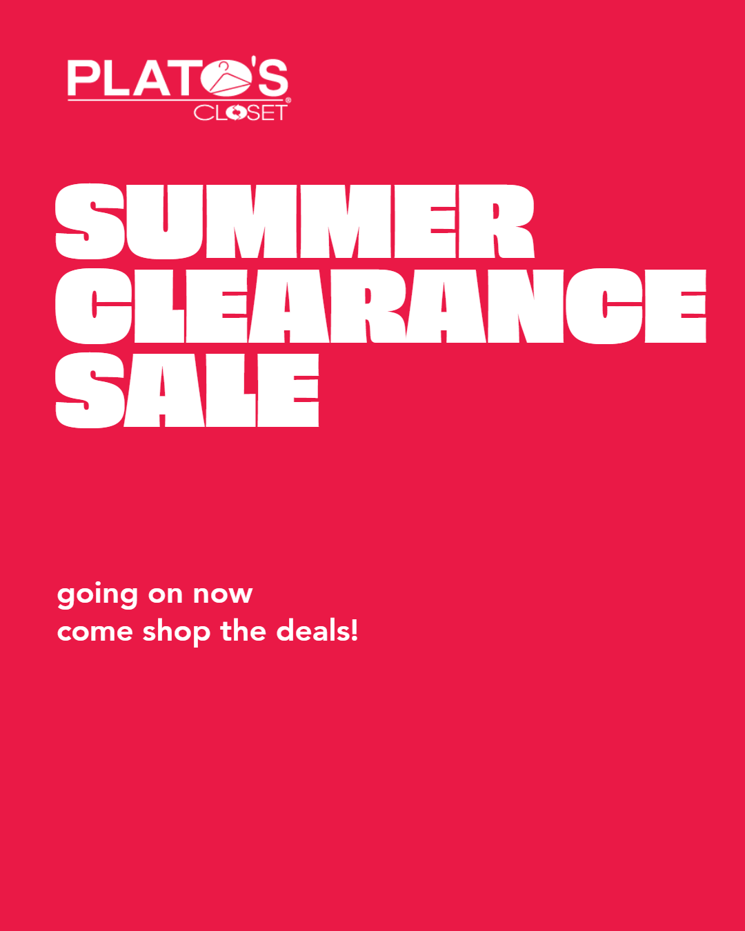 Summer Clearance Sale